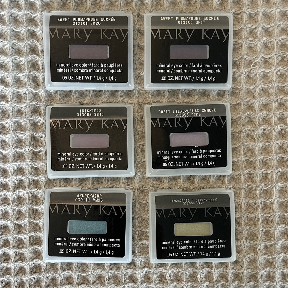 Mary Kay - 6 Mineral Eye Colors